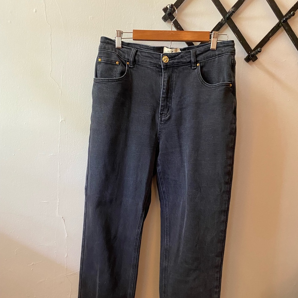 Fashion Brand Company Black TALL Nap Jeans for Big Butts!! XL.